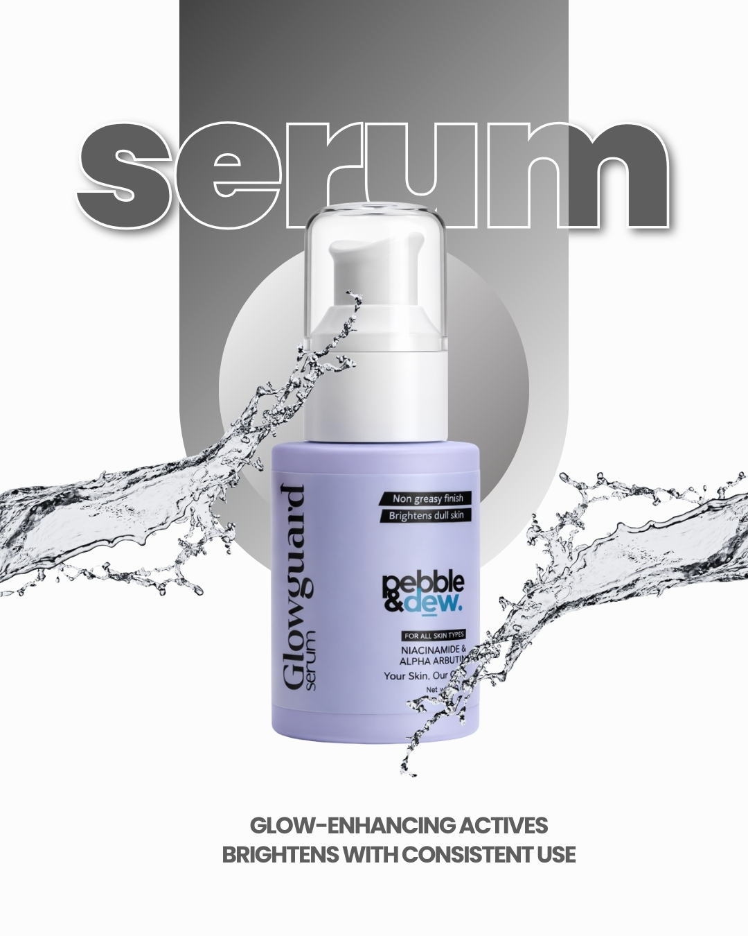 Pebble & Dew – GlowGuard Brightening Serum - Image 4